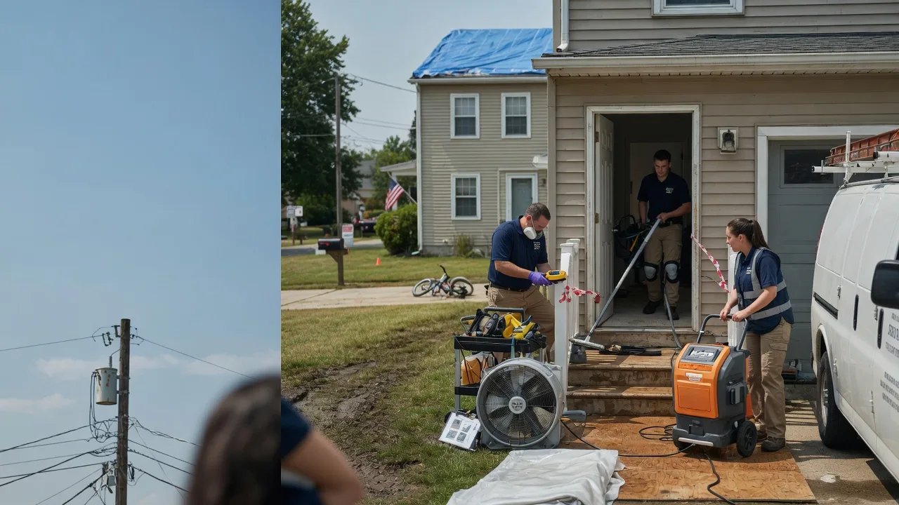Water Damage Repair in Driscoll, ND near me